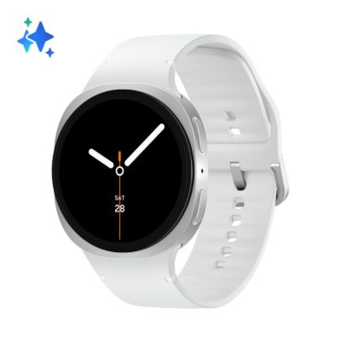 SAMSUNG SM-L320NZSAITV GALAXY WATCH8 (40MM. BT) SILVER