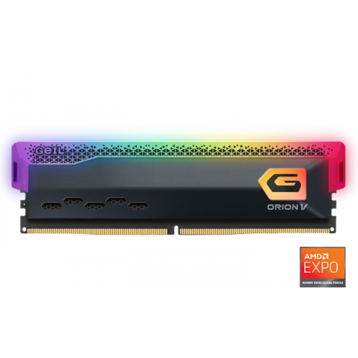 GEIL GAVSG516GB6000C38CSC GEIL DIMM 16GB DDR5-6000MHZ DDR5 Orion V RGB-Gray