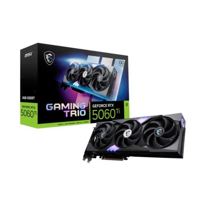 MSI RTX 5060 TI 8G GAMING TRIO OC MSI VGA GEFORCE RTX 5060 TI 8G GAMING TRIO OC