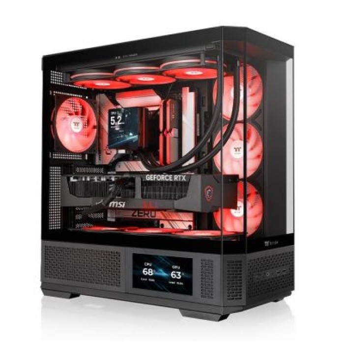 THERMALTAKE CA-11N-00M1WN-00 View 370 TG ARGB Black Win SPCC SF360 ARGB