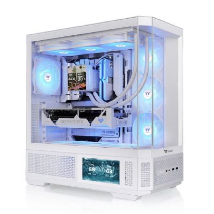 THERMALTAKE CA-11N-00M6WN-00 View 370 TG ARGB Snow White Win SPCC SF360 ARGB