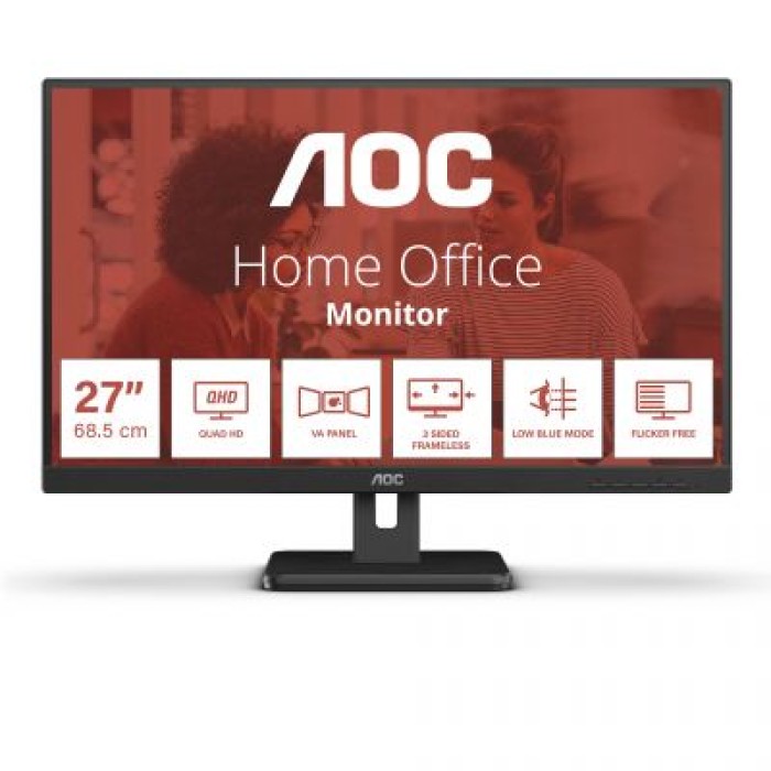 AOC Q27E3UAM 27 16:9 ESSENTIAL-LINE 3-SIDED FRAMELESS