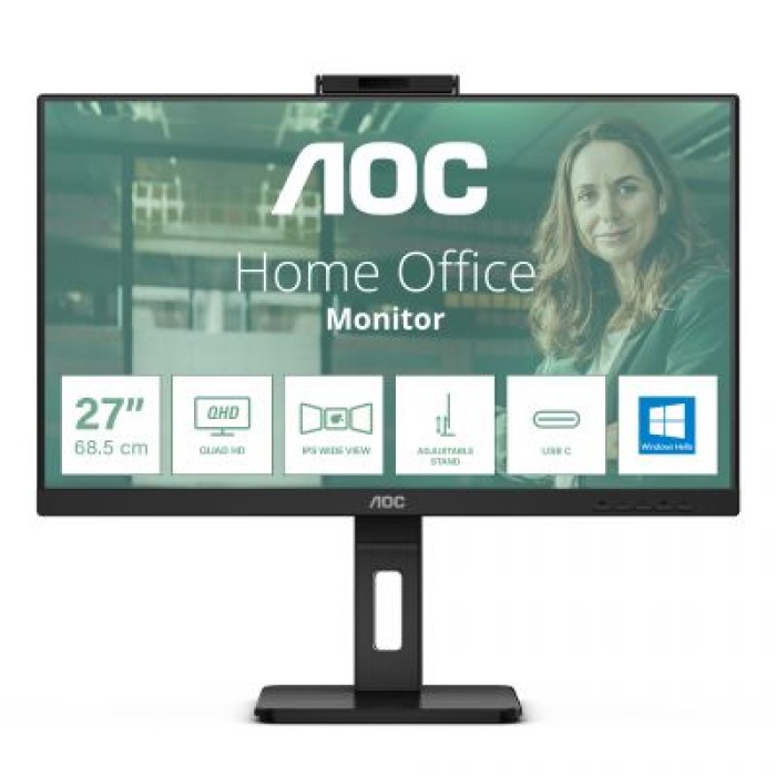 AOC Q27P3QW 27 16:9 PRO-LINE 3-SIDED FRAMELESS