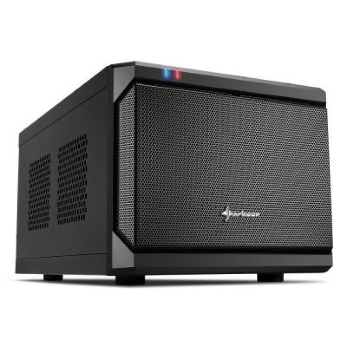 SHARKOON QB ONE MINI-ITX. 2XU2. 2XU3. 1X120. CM 36.8X22.5X18.0