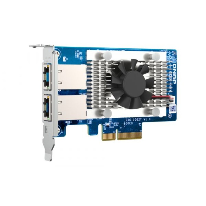 QNAP QXG-10G2T DUAL-PORT BASET 10GBE NETWORK EXPANSION CARD
