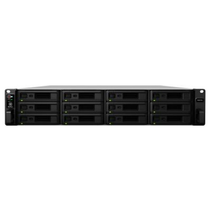 SYNOLOGY INC. RS3618XS RS 12-BAY 2U XS XEON D-1521 QC 2.4 GHZ 8GB