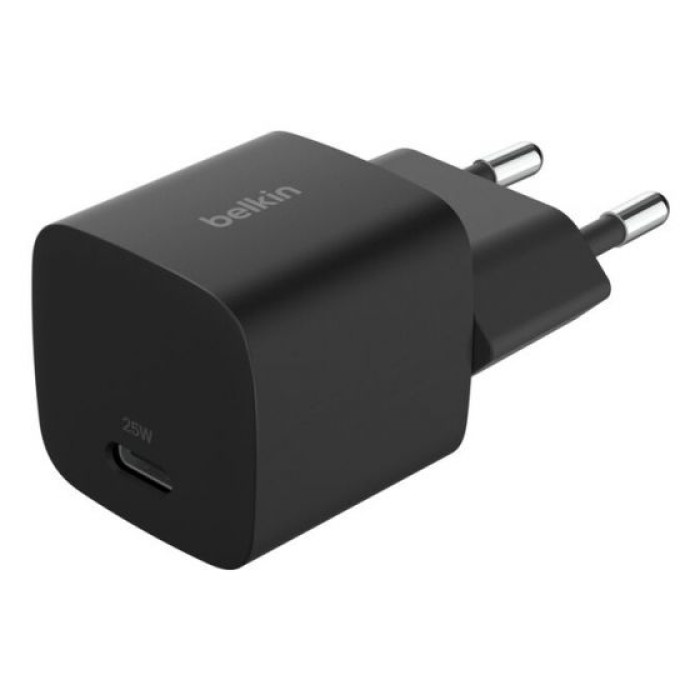 BELKIN WCA012KQBK 25W USB PD WALL CHARGER WITH PPS. BLK