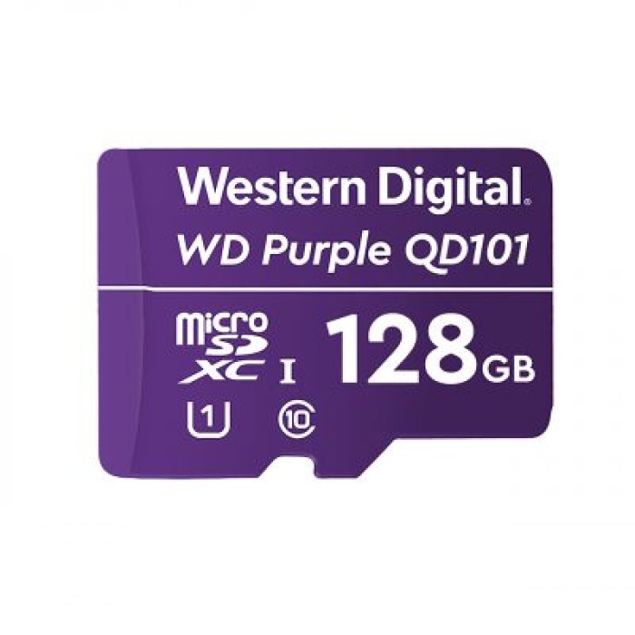SANDISK WDD128G1P0C-85AEL0 128GB WD PURPLE MICRO SDHC PER VIDEOSORV