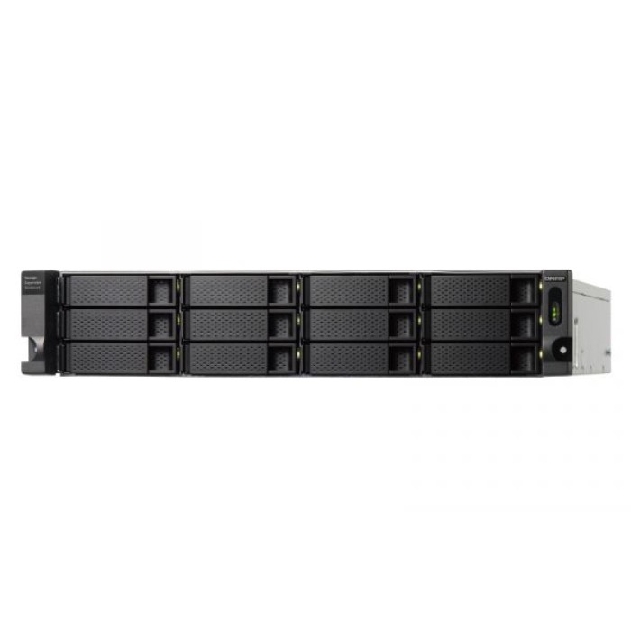 QNAP TL-R1200C-RP 12-BAY 2U RACK USB-C JBOD EXPANSION UNIT. 2X PSU