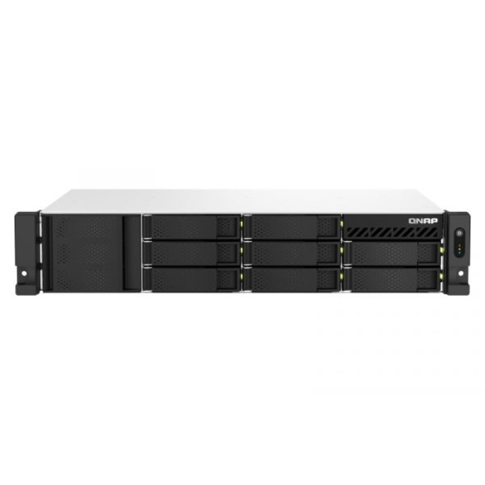QNAP TS-873AEU-4G 8BAY SHORT-DEPTH RACK NAS AMD RYZEN V1500B 4GB RAM