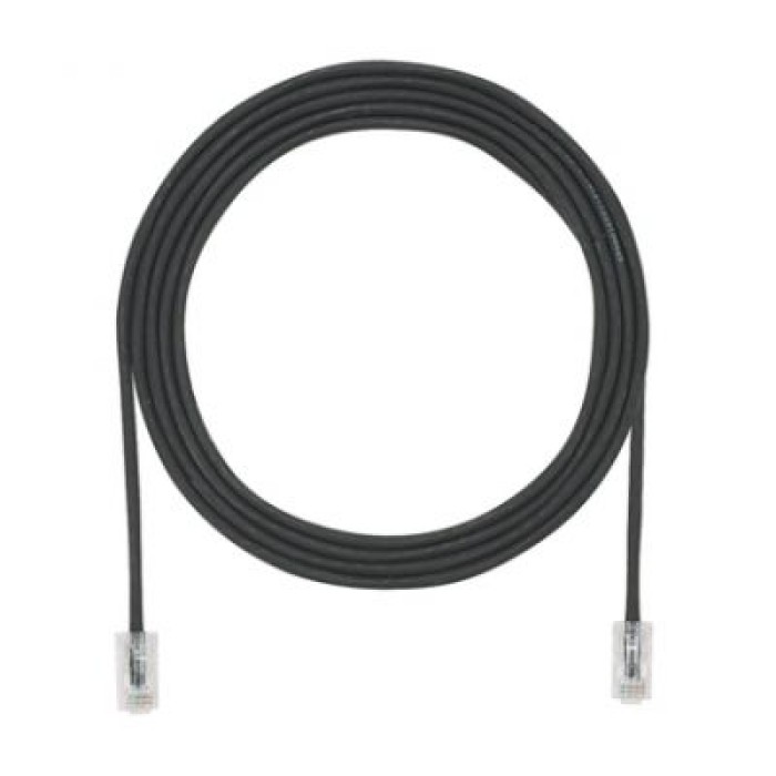 PANDUIT UTP28X0.5MBL PATCH CORD Cat.6A UTP 28AWG Black mt.0.5