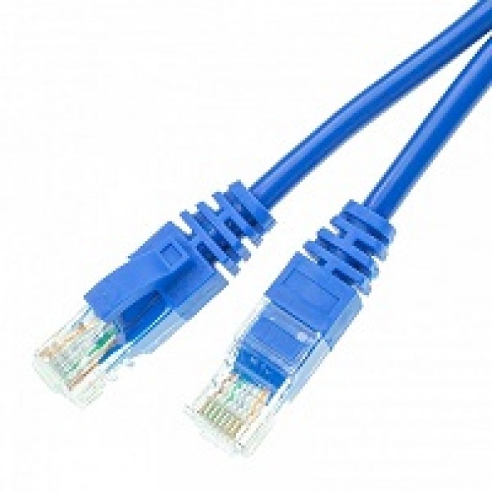 NESSOS ITALIA UTP6CPCBL5 PATCH CORD CAT6 UTP SNAGLESS PVC BLU Mt.5