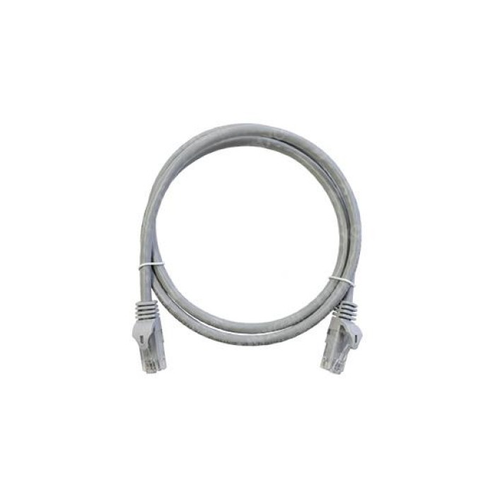 NESSOS ITALIA UTP6CPCGY0.15 PATCH CORD Cat.6 UTP SNAGLESS mt.0.15 Grey